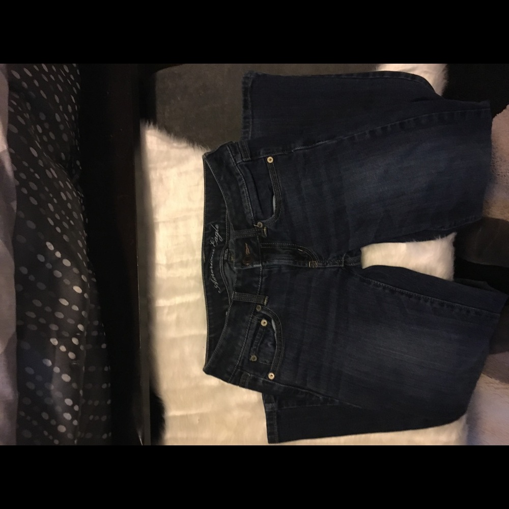 NWOT American Eagle Jeans, Size 0 - Picture 2 of 5